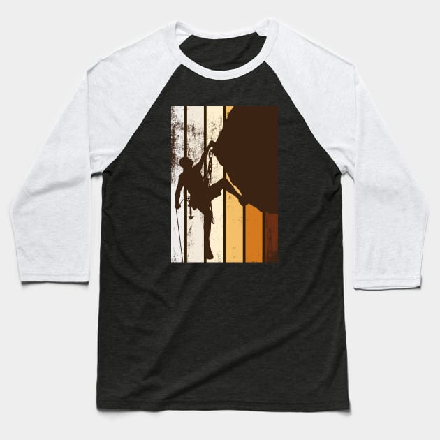 Climbing Baseball T-Shirt by CTShirts